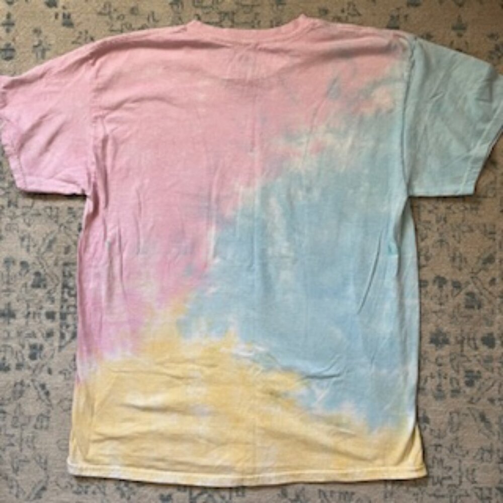 🧡 3/15 Disney Tie Dye Mickey Mouse T-Shirt Women's L - Picture 5 of 5